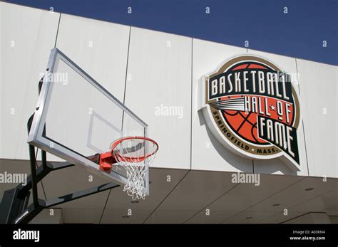 Basketball Hall of Fame Springfield Massachusetts Stock Photo - Alamy