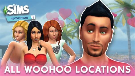 The Sims 4: ALL WOOHOO LOCATIONS (Base Game - Eco Lifestyle) - YouTube