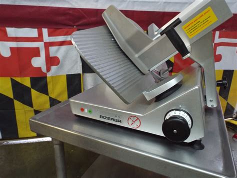 Bizerba Manual 12 inch Meat Slicer SE12 - eZkwip Restaurant Equipment