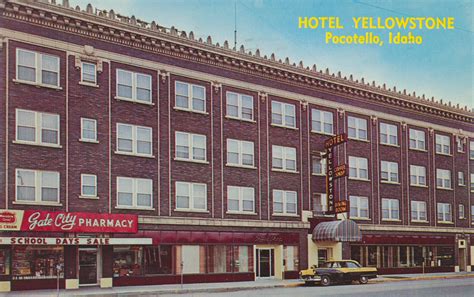 The Cardboard America Motel Archive: Hotel Yellowstone - Pocatello, Idaho