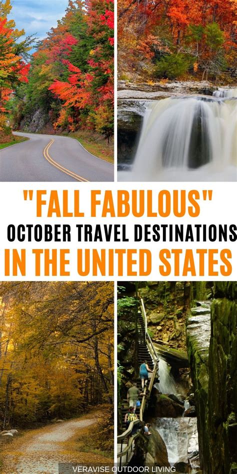 Don't miss these "fall fabulous" places to travel in October in the US | Places to travel ...