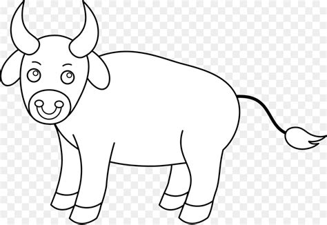 Bull clipart black and white, Bull black and white Transparent FREE for ...