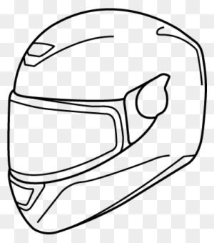 Bike Helmet Drawing