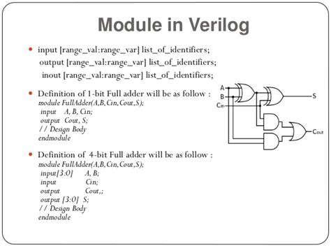 4 Bit Adder Verilog Code - bgpassa