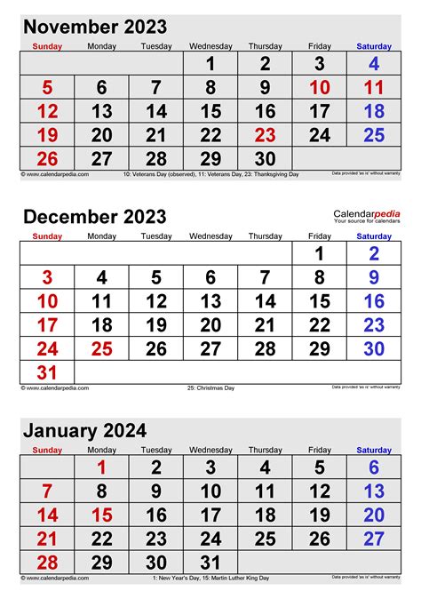 December 2023 And January 2024 Calendar | Images and Photos finder