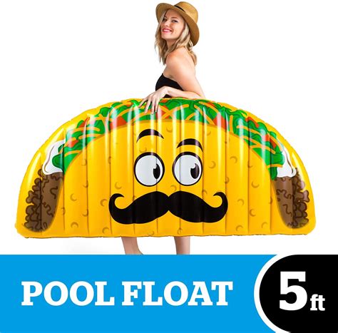 BigMouth Inc Giant Taco Pool Float – TopToy