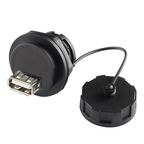 USB Waterproof Connector - Panel Mount (USB A)