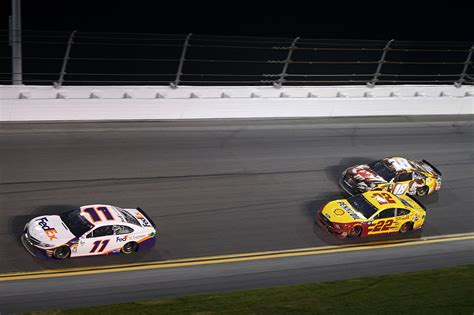 Denny Hamlin Wins Daytona 500 at Daytona International Speedway