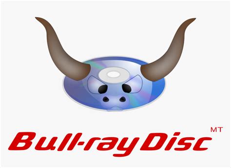 Bull-ray Disc Parody Logo Clip Arts - Blu Ray, HD Png Download - kindpng