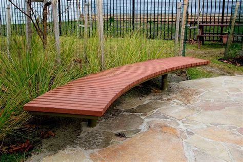 Berwick Curved Bench - Commercial Systems Australia | Diy bench outdoor ...