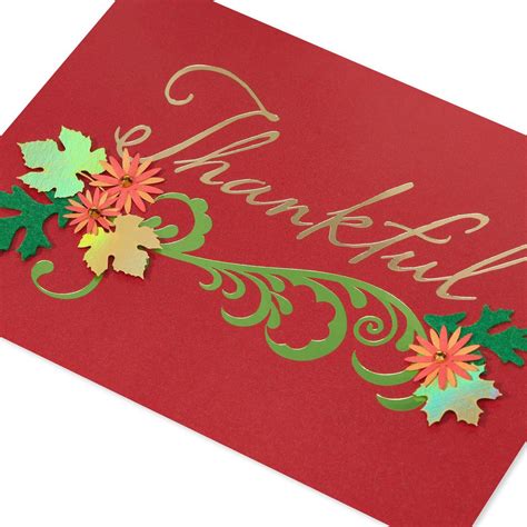 Thankful Thanksgiving Greeting Card - Papyrus