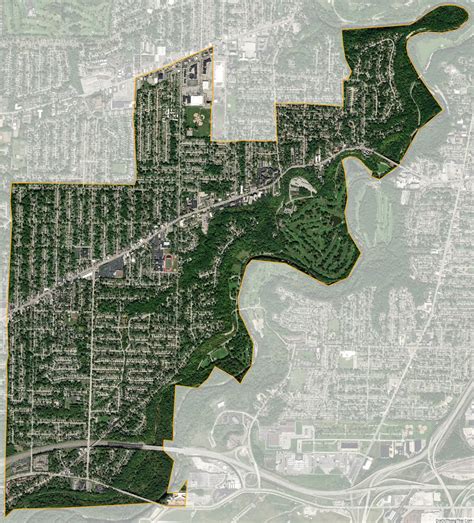 Map of Fairview Park city, Ohio