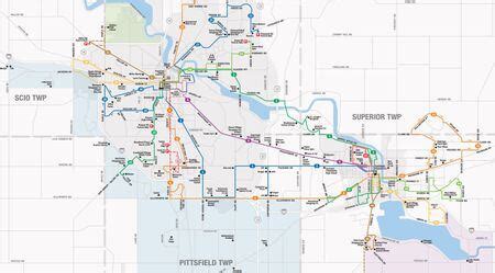 Here are the reorganized routes, services for Ann Arbor bus system - mlive.com