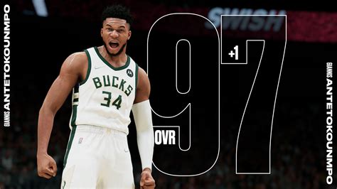 NBA 2K22 Player Ratings Giannis Antetokounmpo - Operation Sports