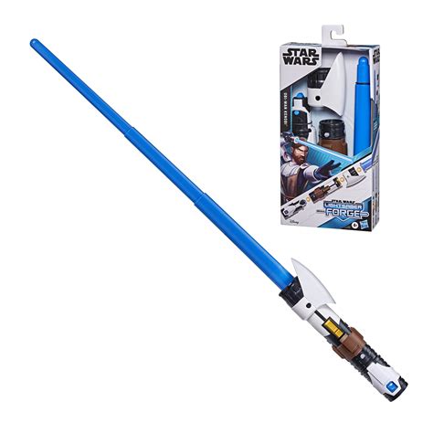 Buy Star Wars Lightsaber Forge Obi-Wan Kenobi Extendable Blue ...