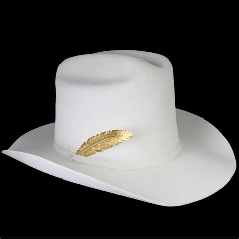 Pluma de Plata y Oro para Texana o Sombrero Vaquero in 2024 | Felt ...