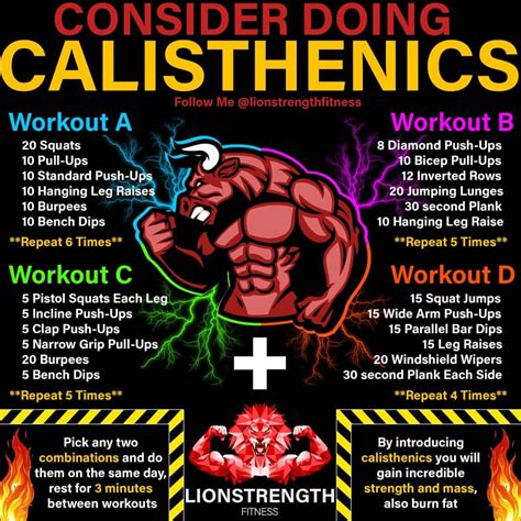 Calisthenics workout plan for beginners 6 month calisthenics program – Artofit