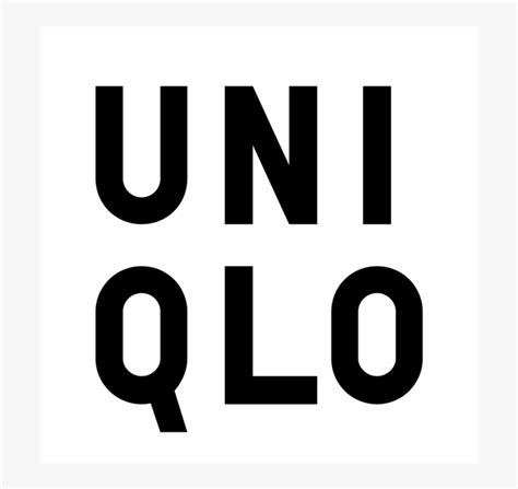 Uniqlo Logo Black And White - Free Transparent PNG Download - PNGkey