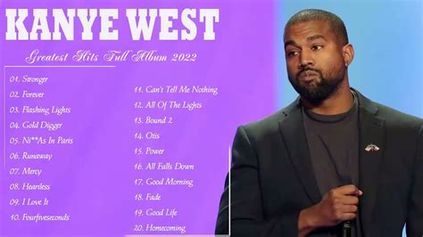 Kanye West Greatest Hits - Best Songs Collection 2022 - Best Music ...