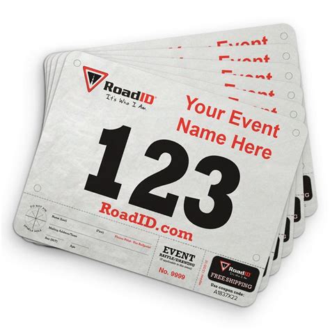 Custom Race Bibs (pack of 100) | Race bibs, Event sponsorship, Bibs pack