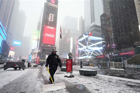 Warmer temperatures expected in NYC after snow storms