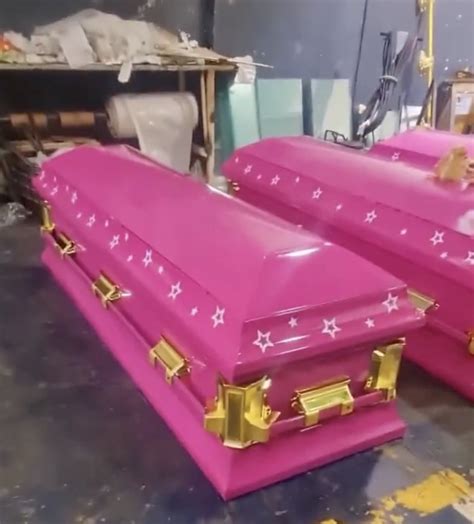 Hot pink Barbie-themed coffins for sale: ‘Death in plastic, it’s fantastic’