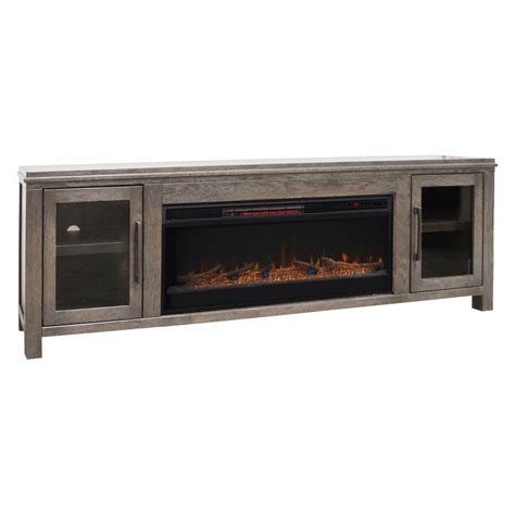 86 Inch Tv Stand With Fireplace - Garret Johnston