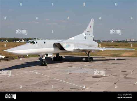 Tupolev Tu-22 Blinder heavy bomber Bomber jet of the Russian Air Force at the Ryazan Engels Air ...