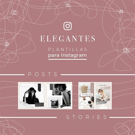 Plantillas para Instagram ⭐ Bonitas y minimalistas [CANVA] | Mónica Lemos