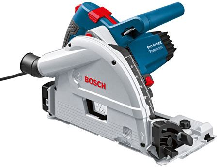 Bosch Plunge Saw is Optimized for Use with Guide Rails