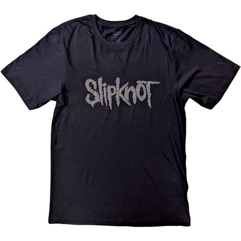 Slipknot 'Logo' (Black) Hi-Build T-Shirt