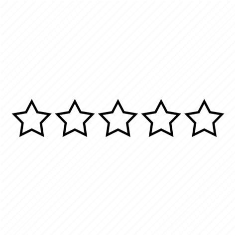 Assessment, favorite, like, rated, rating scale, rating stars, star icon