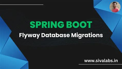 Spring Boot Flyway Database Migration Tutorial | SivaLabs