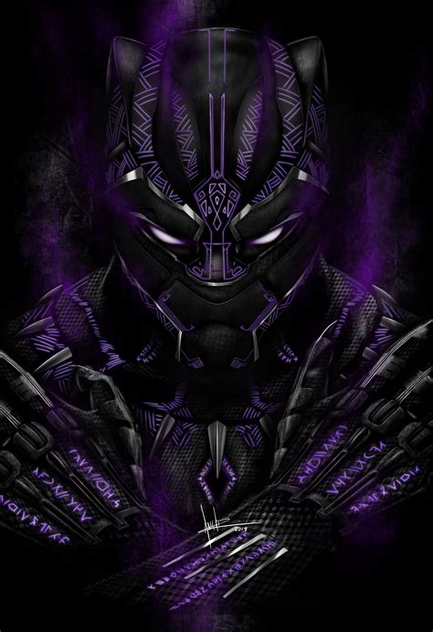 ArtStation - Black Panther fan art