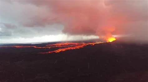 Bardarbunga volcano eruption (ICELAND) | Stock Video | Pond5