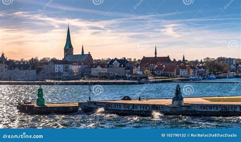 Helsingor, Denmark - May 01, 2017: Panorama of the Town of Helsingor ...