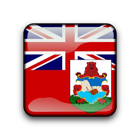 Bermuda flag button | Free SVG