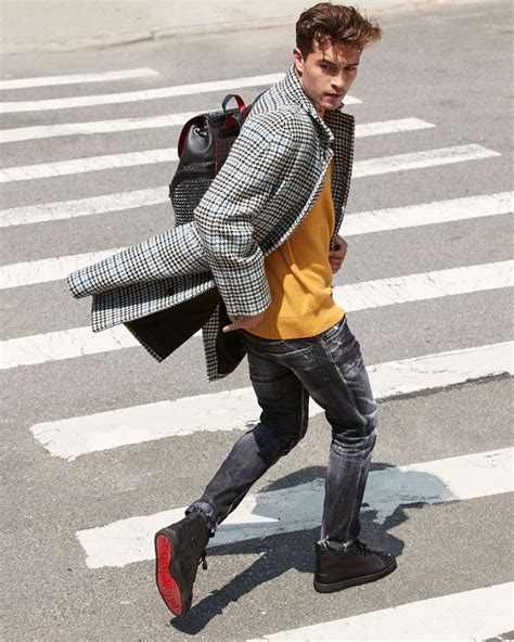 Christian Louboutin Men's Lou Spikes High-Top Sneakers | Neiman Marcus ...