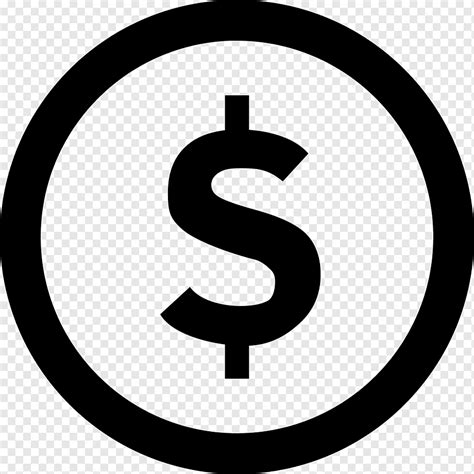 Icono de signo de dólar, signo de dólar, texto, marca, logo png | PNGWing