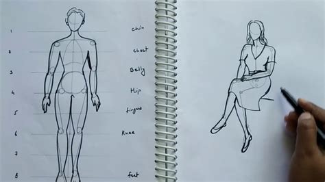 How To Draw A Human Figure - Sonmixture11