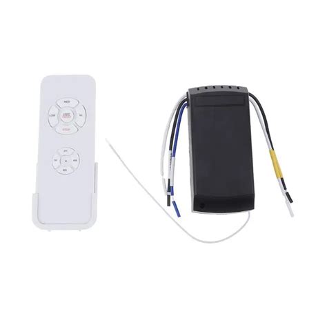 Universal Fan Light Remote Switch Speed Control Model Parts with Leads + Wireless Remote Control ...