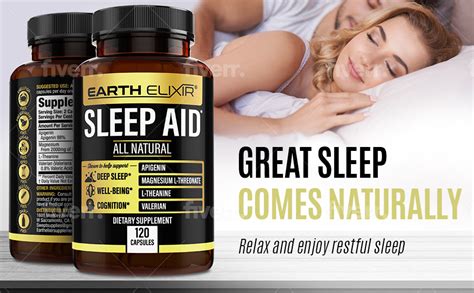 Amazon.com: Earth Elixir 4-in-1 Sleep Supplement (120 Caps) w/ 50mg Apigenin, 400mg Magnesium ...