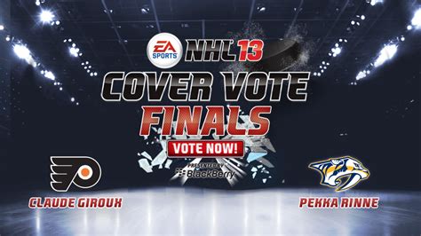 NHL 13 cover vote final round: Claude Giroux vs. Pekka Rinne