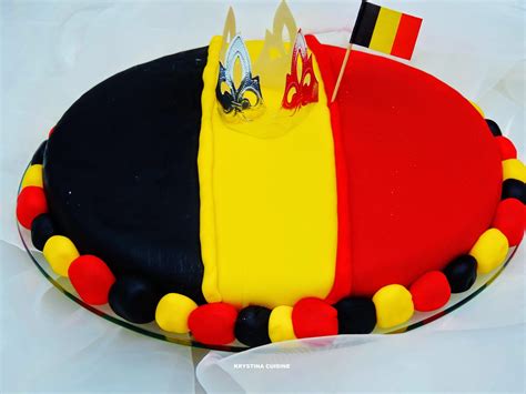 Krystina cuisine: Gâteau pour la Belgique