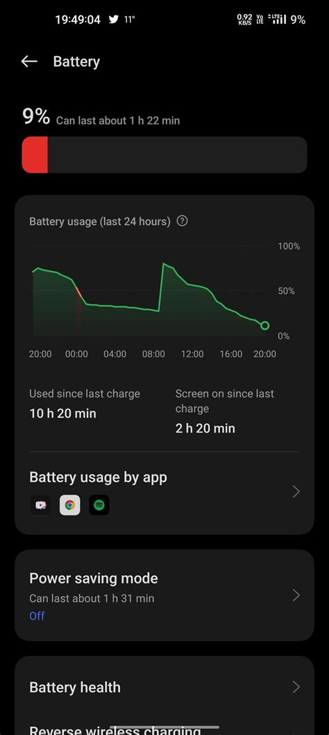 OnePlus 9 Pro - terrible battery life... It can barely stand half day and I'm not even gaming ...