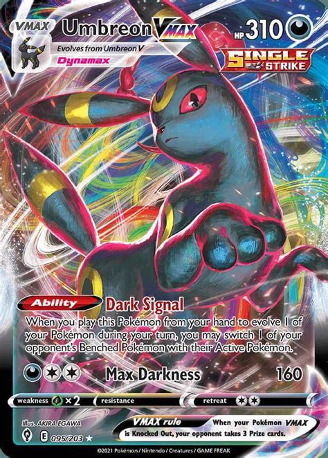 Single strike Umbreon VMAX by Xbash810 - PokemonCard