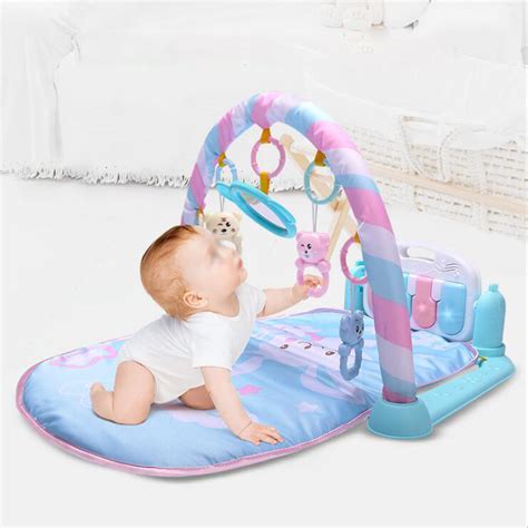 Baby play mat kick lighting pedal piano keyboard music playing mats exercise Sale - Banggood.com ...