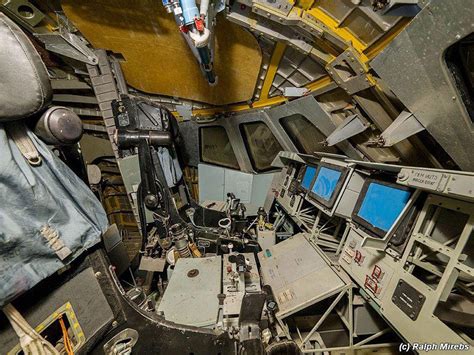 The Soviet Union's abandoned Buran Space Shuttle, interior. You can still visit if you're ...