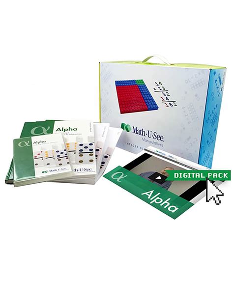 Math-U-See Alpha Universal Set - SCAIHS South Carolina Association of ...