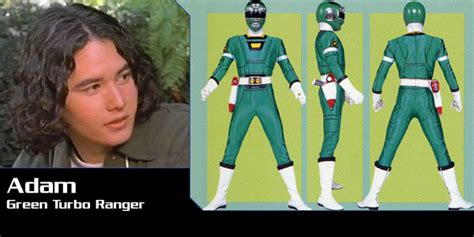 Adam Park, Green Turbo Ranger - Power Rangers Turbo